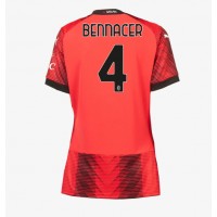 Dres AC Milan Ismael Bennacer #4 Domaci za Žensko 2023-24 Kratak Rukav